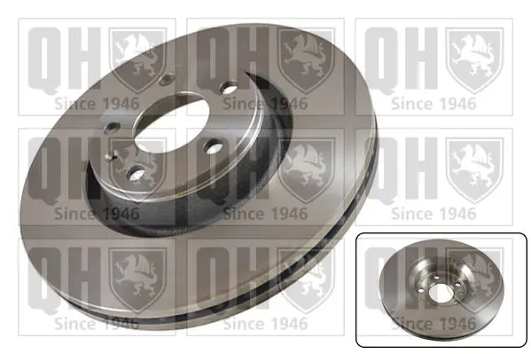 Handler.Part Brake disc QUINTON HAZELL BDC5545 1