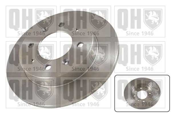 Handler.Part Brake disc QUINTON HAZELL BDC5567 1