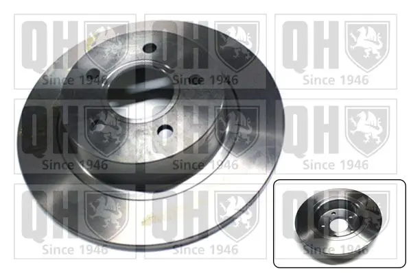 Handler.Part Brake disc QUINTON HAZELL BDC5367 1