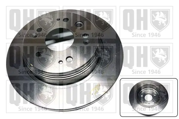 Handler.Part Brake disc QUINTON HAZELL BDC5563 1