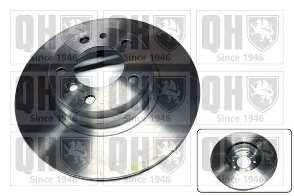 Handler.Part Brake disc QUINTON HAZELL BDC4561 1