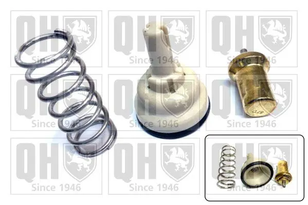 Handler.Part Thermostat, coolant QUINTON HAZELL QTH732K 1