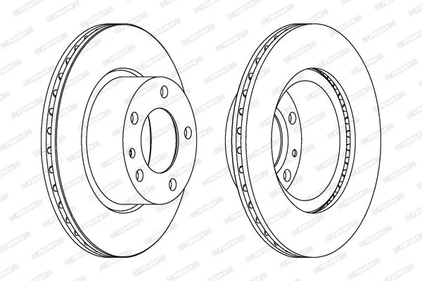 Handler.Part Brake disc FERODO DDF173 2