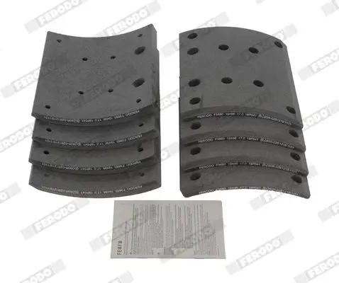 Handler.Part Brake lining kit, drum brake FERODO K194889F3660 1