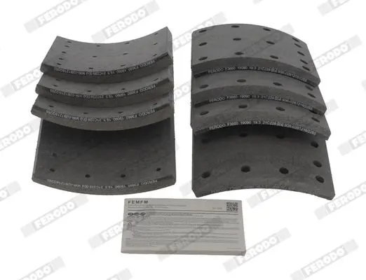 Handler.Part Brake lining kit, drum brake FERODO K190901F3660 1