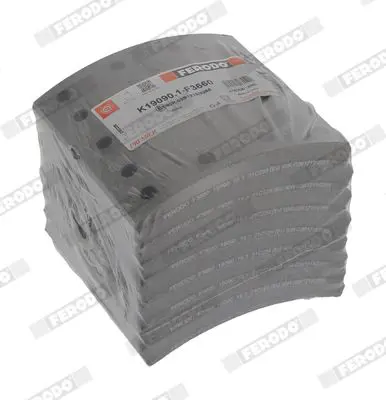 Handler.Part Brake lining kit, drum brake FERODO K190901F3660 2