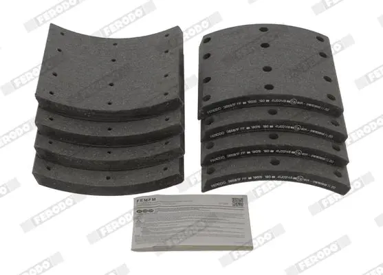 Handler.Part Brake lining kit, drum brake FERODO K190750F3658 1