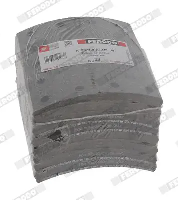 Handler.Part Brake lining kit, drum brake FERODO K190710F2020 2