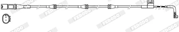 Handler.Part Warning contact, brake pad wear FERODO FWI318 4