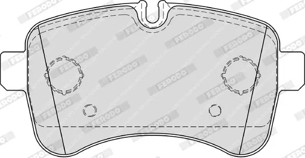 Handler.Part Brake pad set, disc brake FERODO FVR4037 3