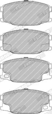 Handler.Part Brake pad set, disc brake FERODO FVR1906 3