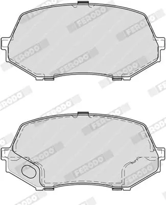 Handler.Part Brake pad set, disc brake FERODO FVR4253 2