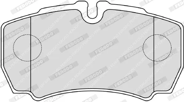 Handler.Part Brake pad set, disc brake FERODO FVR4140 3