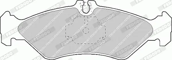 Handler.Part Brake pad set, disc brake FERODO FVR1039 3