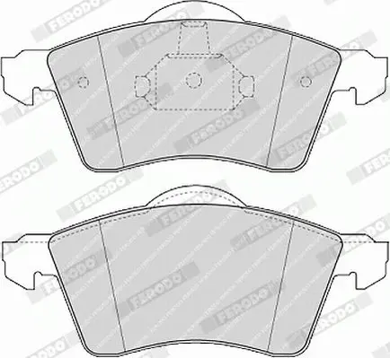 Handler.Part Brake pad set, disc brake FERODO FVR1163 3