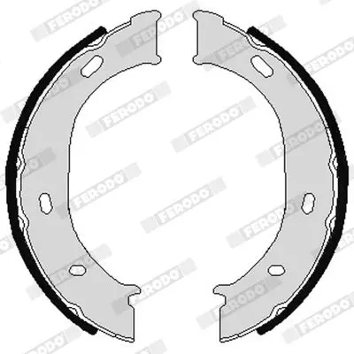 Handler.Part Brake shoe set, parking brake FERODO FSB624 3