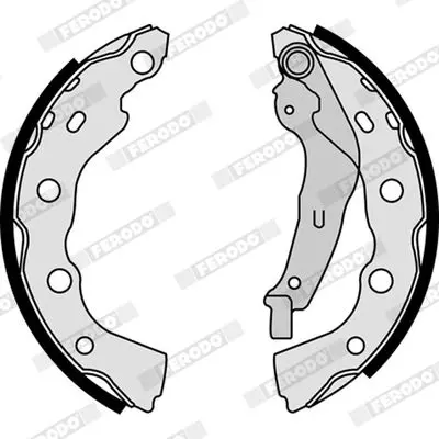 Handler.Part Brake shoe set FERODO FSB616 3