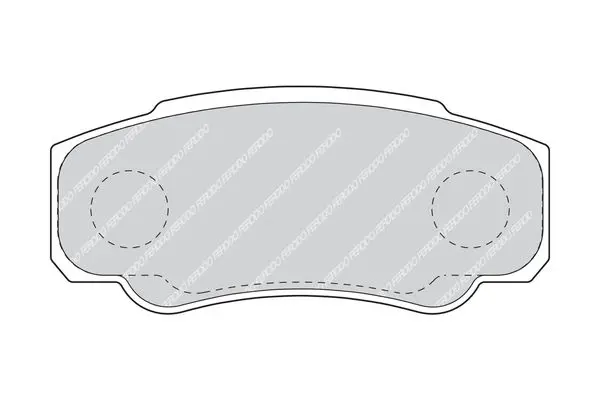 Handler.Part Brake pad set, disc brake FERODO FVR1480 2