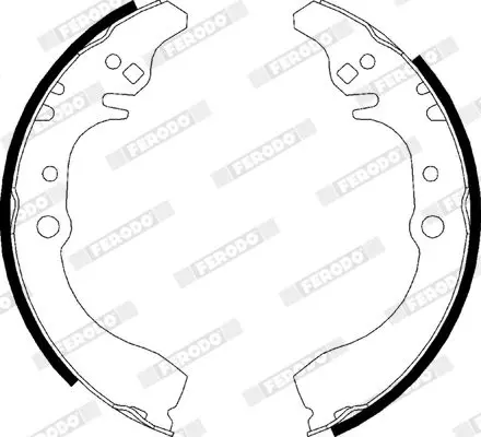 Handler.Part Brake shoe set FERODO FSB599 3