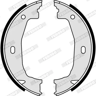 Handler.Part Brake shoe set, parking brake FERODO FSB592 2