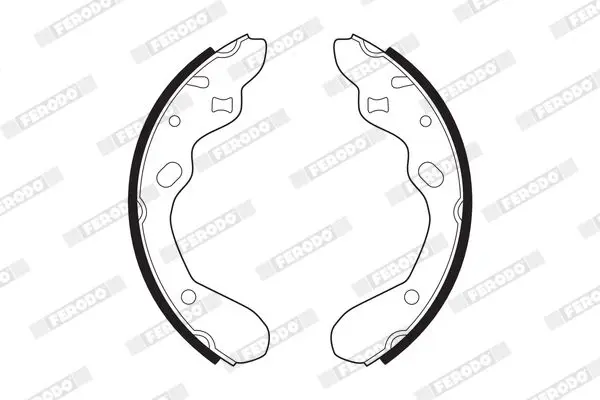 Handler.Part Brake shoe set FERODO FSB540 2