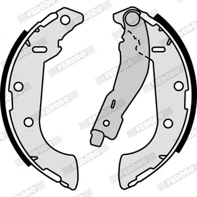 Handler.Part Brake shoe set FERODO FSB575 3