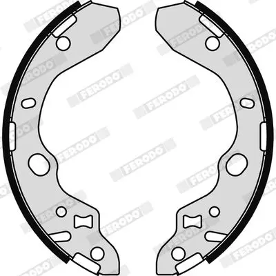 Handler.Part Brake shoe set FERODO FSB573 3