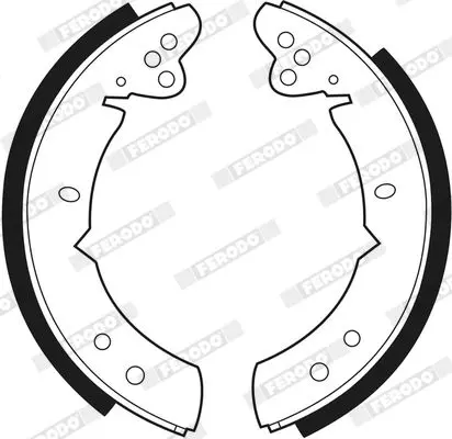 Handler.Part Brake shoe set FERODO FSB56 3