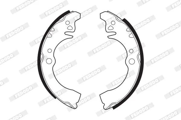 Handler.Part Brake shoe set FERODO FSB416 1