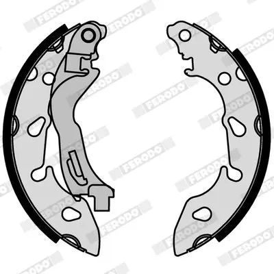 Handler.Part Brake shoe set FERODO FSB4188 2