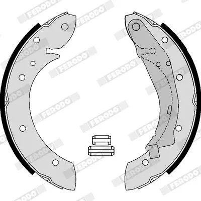 Handler.Part Brake shoe set FERODO FSB4183 2