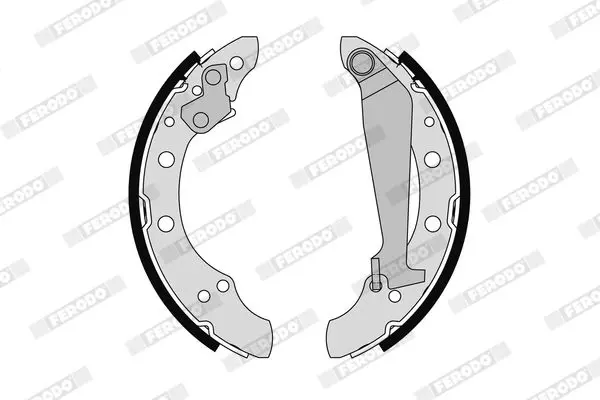 Handler.Part Brake shoe set FERODO FSB4182 2