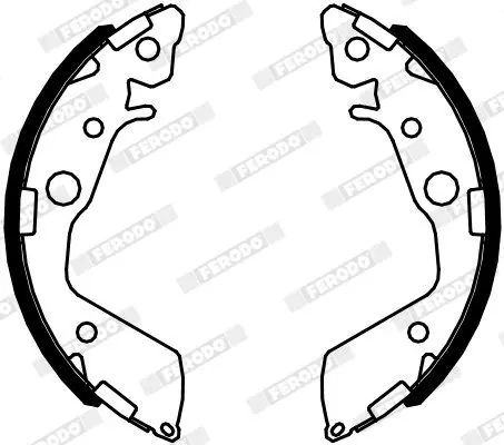 Handler.Part Brake shoe set FERODO FSB4068 2