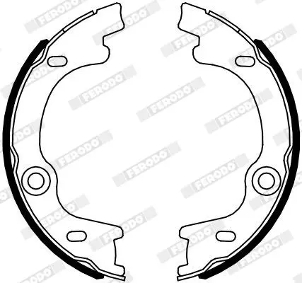 Handler.Part Brake shoe set, parking brake FERODO FSB4099 2