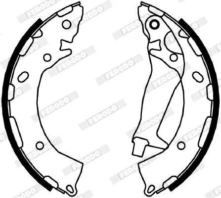 Handler.Part Brake shoe set FERODO FSB4047 2