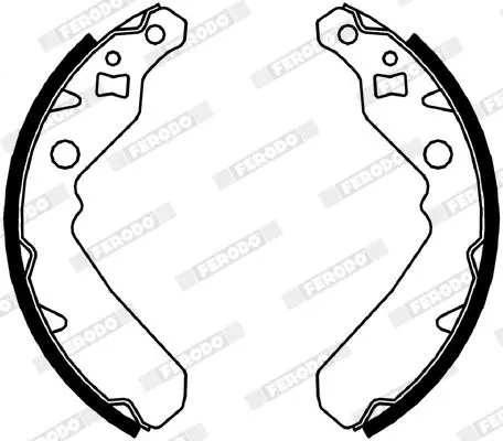 Handler.Part Brake shoe set FERODO FSB4041 2