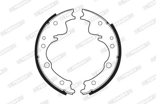 Handler.Part Brake shoe set FERODO FSB393R 2