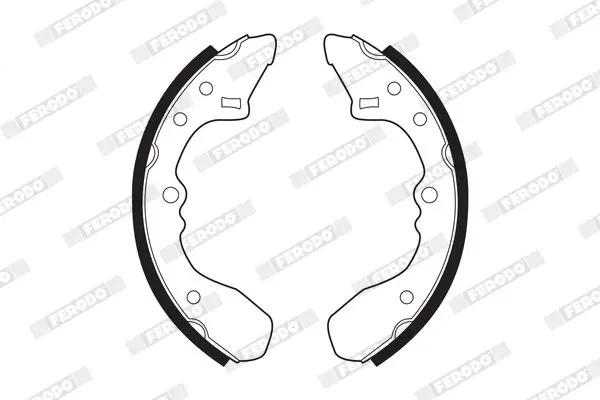 Handler.Part Brake shoe set FERODO FSB238 1