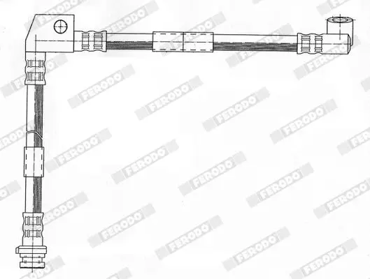 Handler.Part Brake hose FERODO FHY3208 2