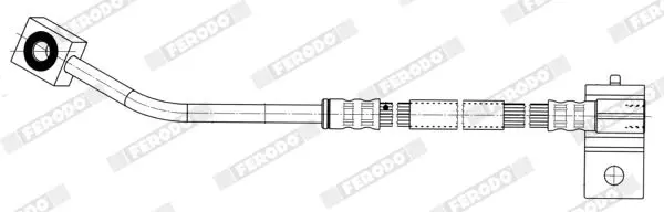 Handler.Part Brake hose FERODO FHY3204 1