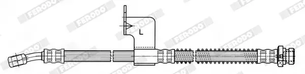 Handler.Part Brake hose FERODO FHY3169 1