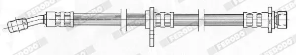 Handler.Part Brake hose FERODO FHY3160 2