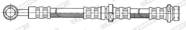 Handler.Part Brake hose FERODO FHY3087 1