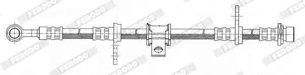 Handler.Part Brake hose FERODO FHY3084 1