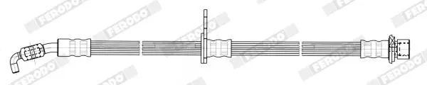 Handler.Part Brake hose FERODO FHY3047 2