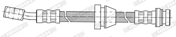 Handler.Part Brake hose FERODO FHY3001 2