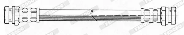 Handler.Part Brake hose FERODO FHY2965 2