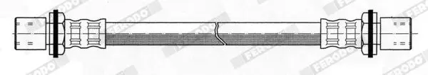 Handler.Part Brake hose FERODO FHY2946 1