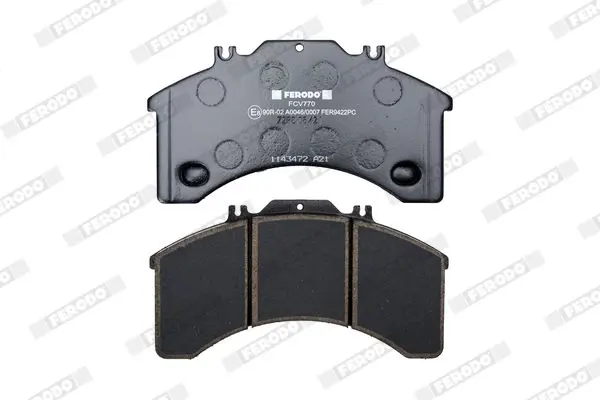 Handler.Part Brake pad set, disc brake FERODO FCV770 2