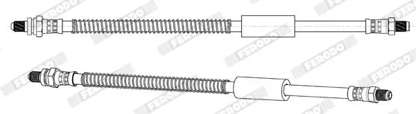 Handler.Part Brake hose FERODO FHY2867 2